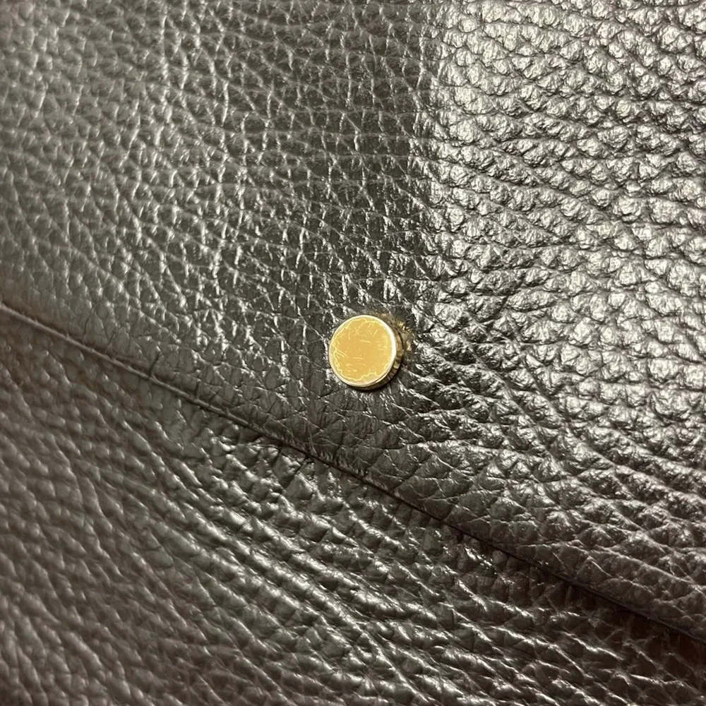 SOLD 🔴 Banana Republic leather shoulder bag Crossbody bag with gold chain - Picture 12 of 15